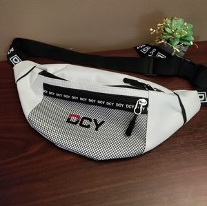 *New* DCY White Fanny Pack / Backpack / Bag